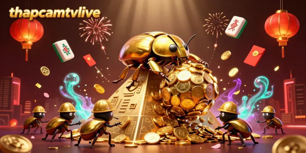 Experience thapcamtvlive with dynamic scenes of online gaming, showcasing vibrant characters and casino action.