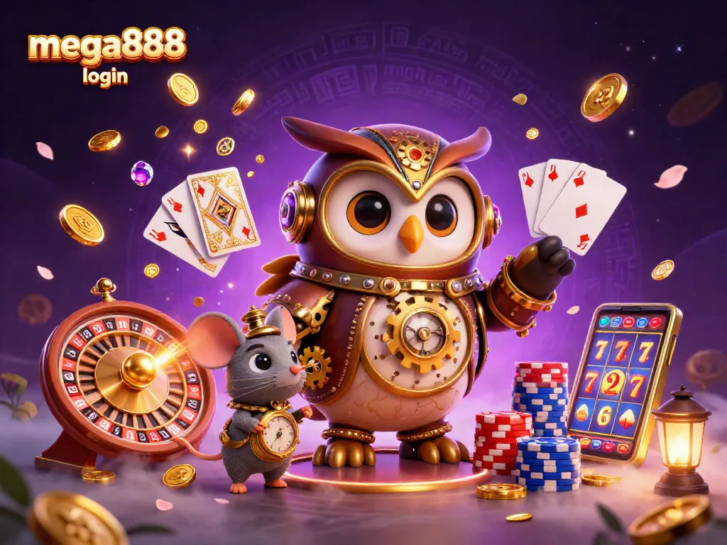 Spin for big wins with mega888 login, where steampunk fantasy meets dynamic casino action.