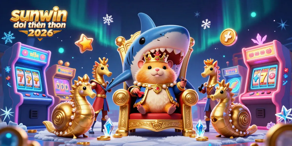 Experience thrilling sunwin đổi thưởng 2026 with our golden hamster king and dynamic gaming scenes.