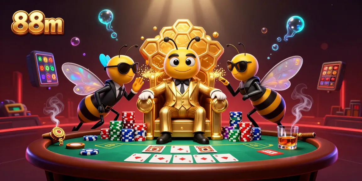 Experience the excitement of 88m online casino gaming with vibrant 3D characters and rich detail.